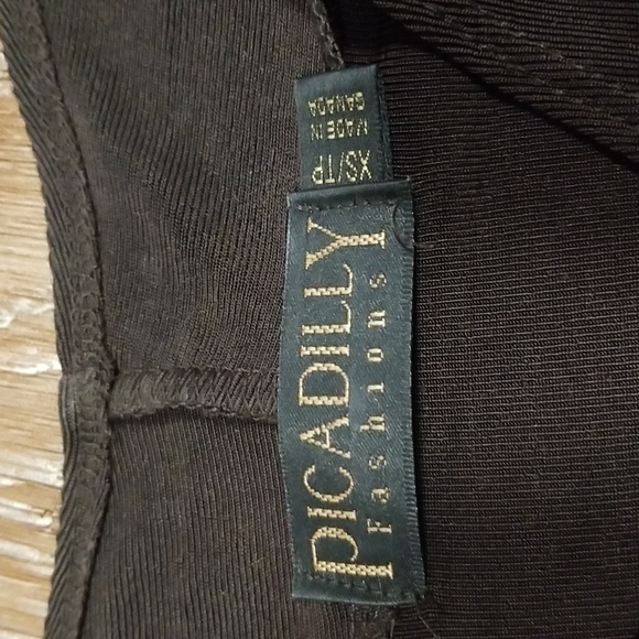 (XS) Picadilly Open Cardigan Casual Slinky Neutral Stretch Made in Canada - Picture 3 of 10